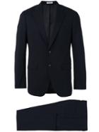 Boglioli Formal Two-piece Suit, Men's, Size: 52, Blue, Virgin Wool/spandex/elastane/acetate/cupro