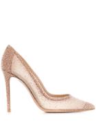 Gianvito Rossi Embellished Pumps - Pink