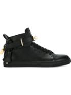 Buscemi Clasp Detail Lace-up Sneakers