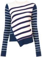Veronica Beard Striped Sweater - Blue