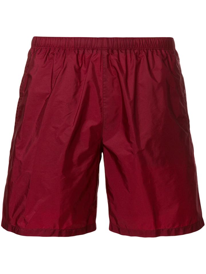 Prada Classic Swim Shorts - Red