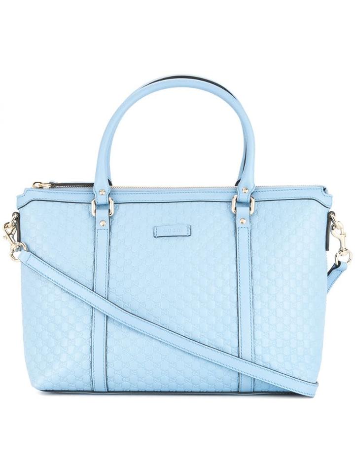 Gucci Pre-owned Gg 2way Hand Bag - Blue