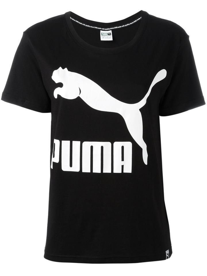 Puma - Archive Logo T-shirt - Women - Cotton - Xs, Women's, Black, Cotton