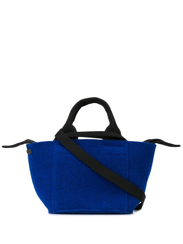 Muun Felt Tote - Blue