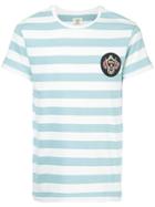 Kent & Curwen Patch Striped T-shirt - Blue