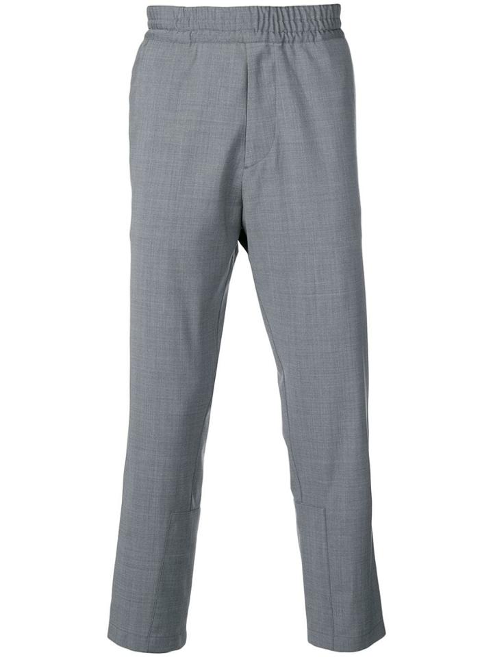 Prada Tailored Work Wear Trousers - Grey