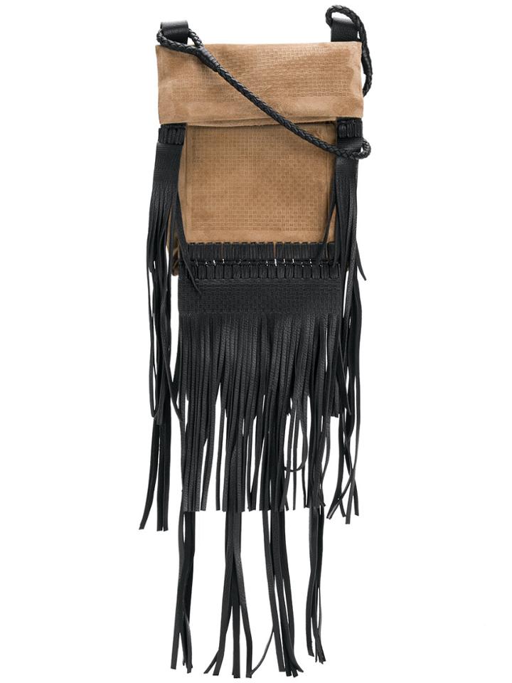 Saint Laurent Saharienne Bag - Nude & Neutrals