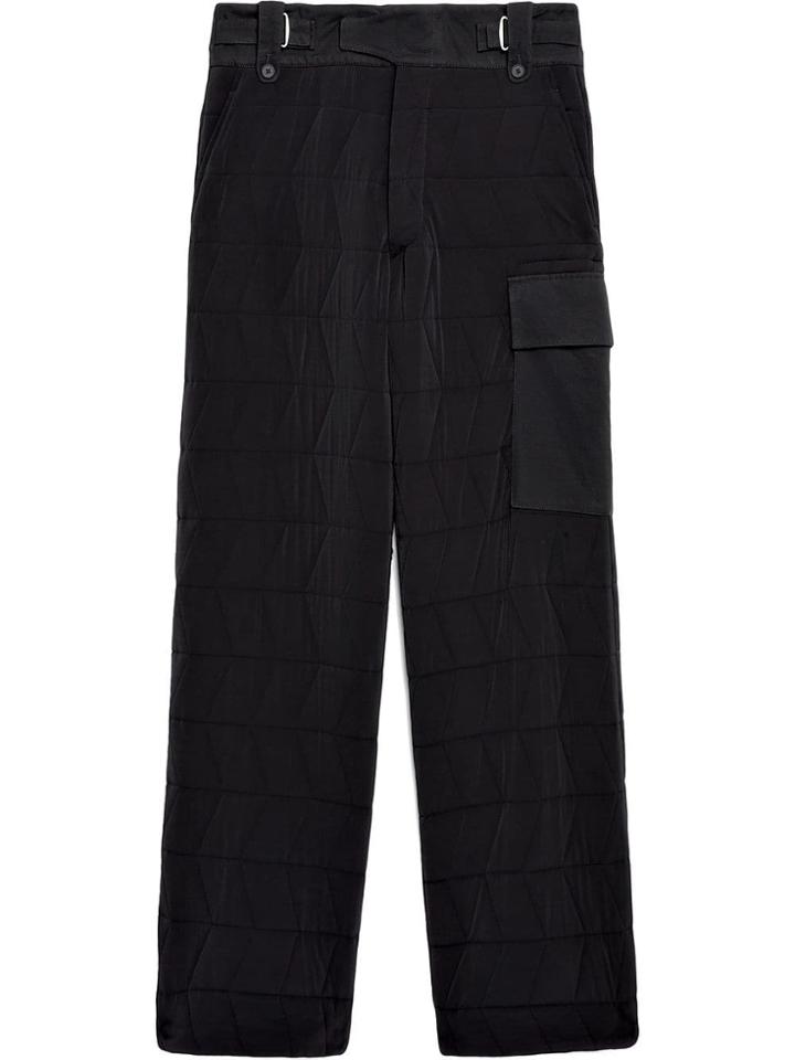 Mackintosh 0003 Black 0003 Padded Waisted Trousers