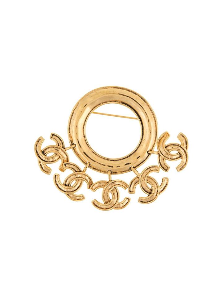 Chanel Pre-owned Chanel Brooch Pin Corsage - Gold