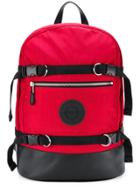 Versus Multiple Buckle Backpack - Red