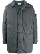 Stone Island Down Coat - Grey