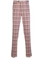 Pt01 Tailored Plaid Trousers