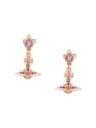 Vivienne Westwood Embellished Orb Earring - Metallic