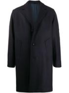 Officine Generale Single-breasted Coat - Blue