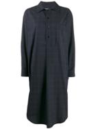 Maison Margiela Checked Shirt Dress - Black