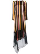 Petar Petrov Striped Dress, Women's, Size: 36, Silk
