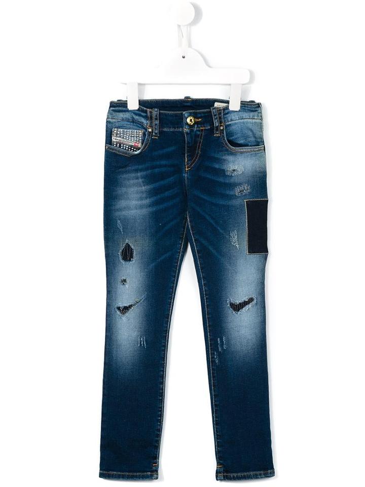 Diesel Kids 'grupeen' Jeans, Girl's, Size: 7 Yrs, Blue