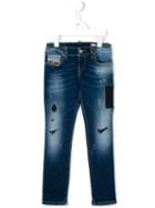 Diesel Kids 'grupeen' Jeans, Girl's, Size: 7 Yrs, Blue