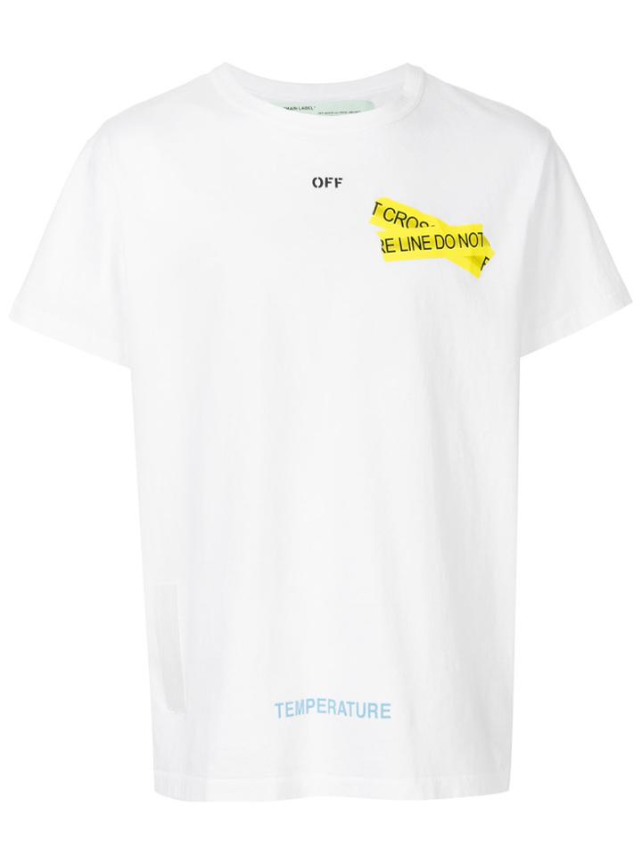 Off-white Firetape T-shirt