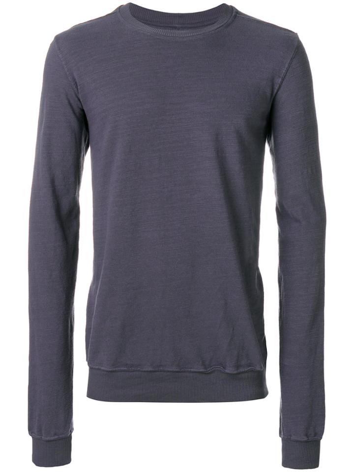 Rick Owens Drkshdw Plain Sweatshirt - Blue