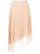 A.l.c. Pleated Asymmetric Skirt - Pink