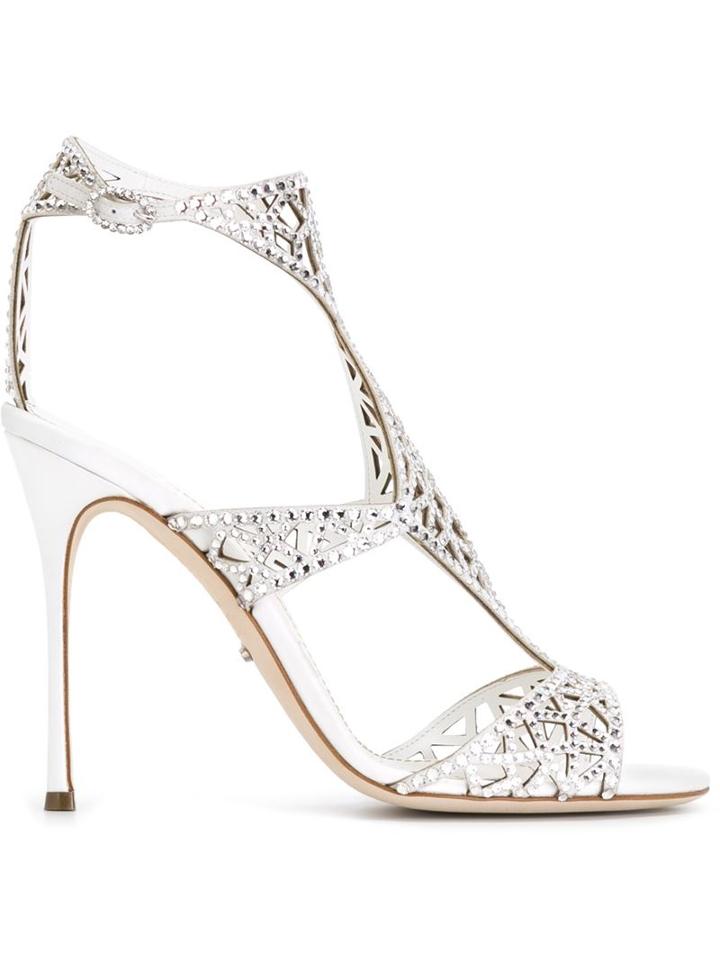 Sergio Rossi 'tresor' Embellished Sandals