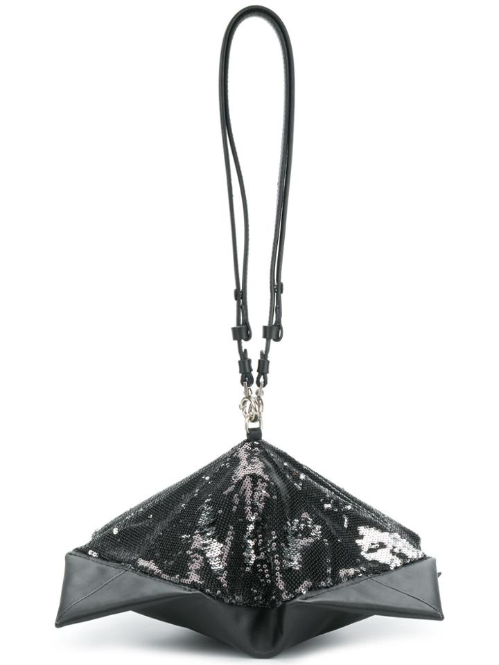 Maison Margiela Sequin Collapsible Bag - Black