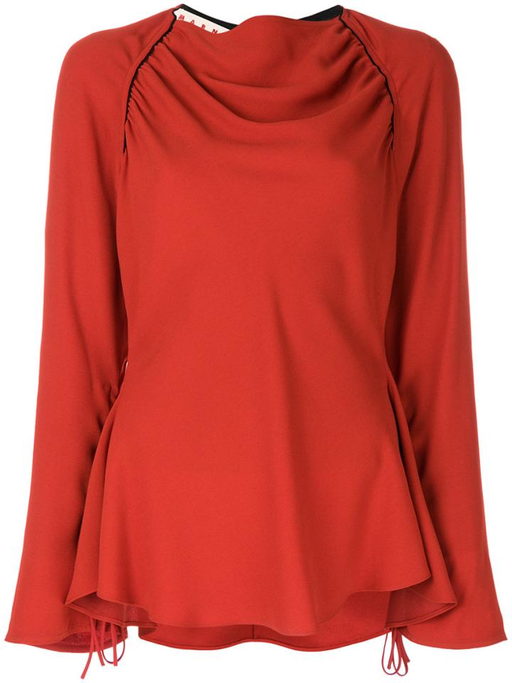 Marni Gathered Blouse