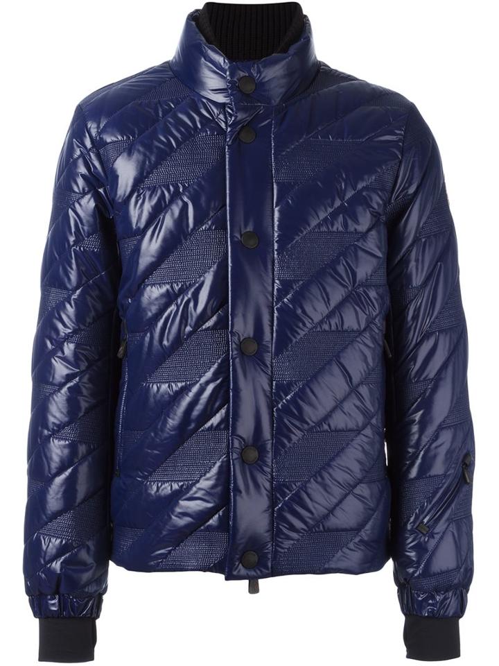 Moncler Grenoble 'bramans' Jacket, Men's, Size: 4, Blue, Feather Down/polyamide/polyester