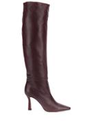 Wandler Sculpted Heel Long Boot - Red