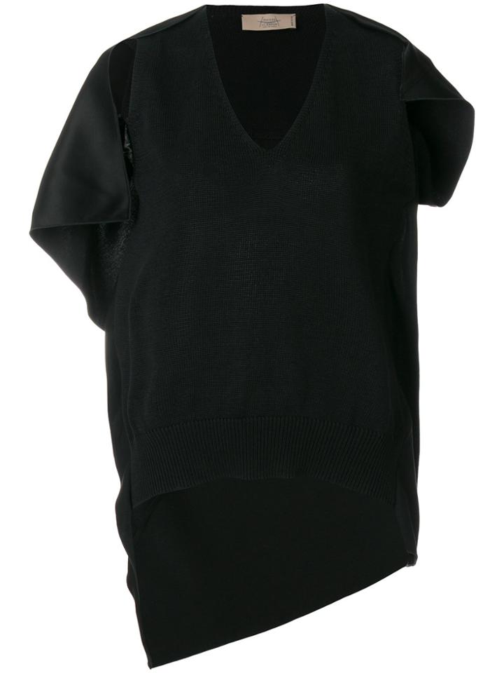 Maison Flaneur Knit Tank Top - Black