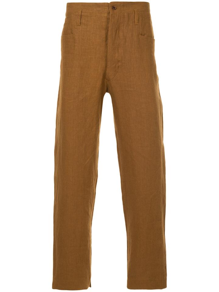 Sasquatchfabrix. Regular Trousers - Brown
