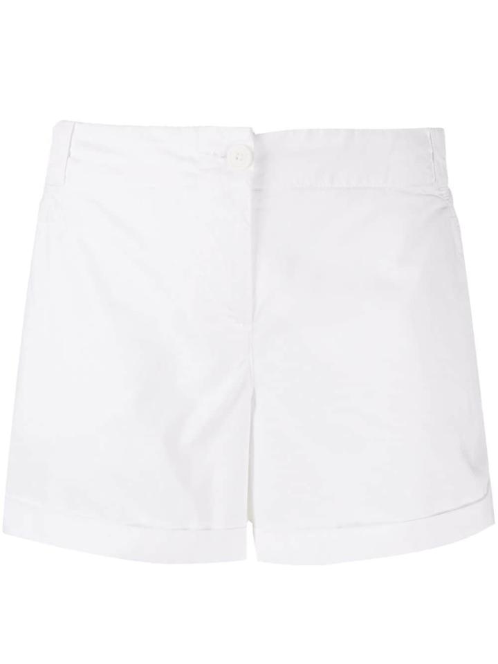 Aspesi Mid Rise Shorts - White