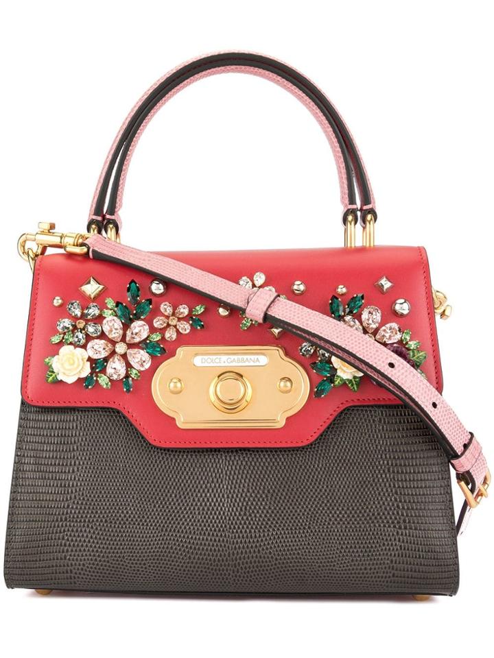 Dolce & Gabbana Small Welcome Shoulder Bag - Red