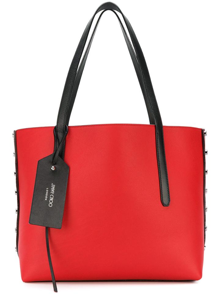 Jimmy Choo Twist East West Tote - Red