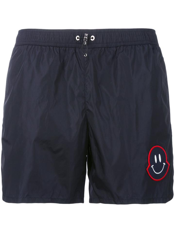 Moncler - Moncler X Friendswithyou Swimming Trunks - Men - Polyamide/polyester - L, Blue, Polyamide/polyester