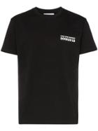 Kiko Kostadinov River Logo Print T-shirt - Black