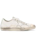 Golden Goose Deluxe Brand V-star Sneakers - White