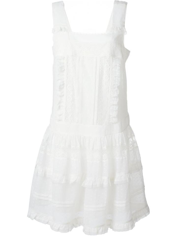 Philosophy Di Lorenzo Serafini Square Neck Lace Dress