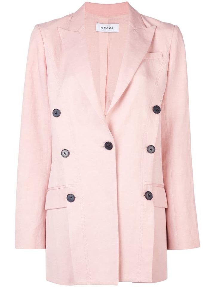 Derek Lam 10 Crosby Oversized Double-breasted Blazer - Pink