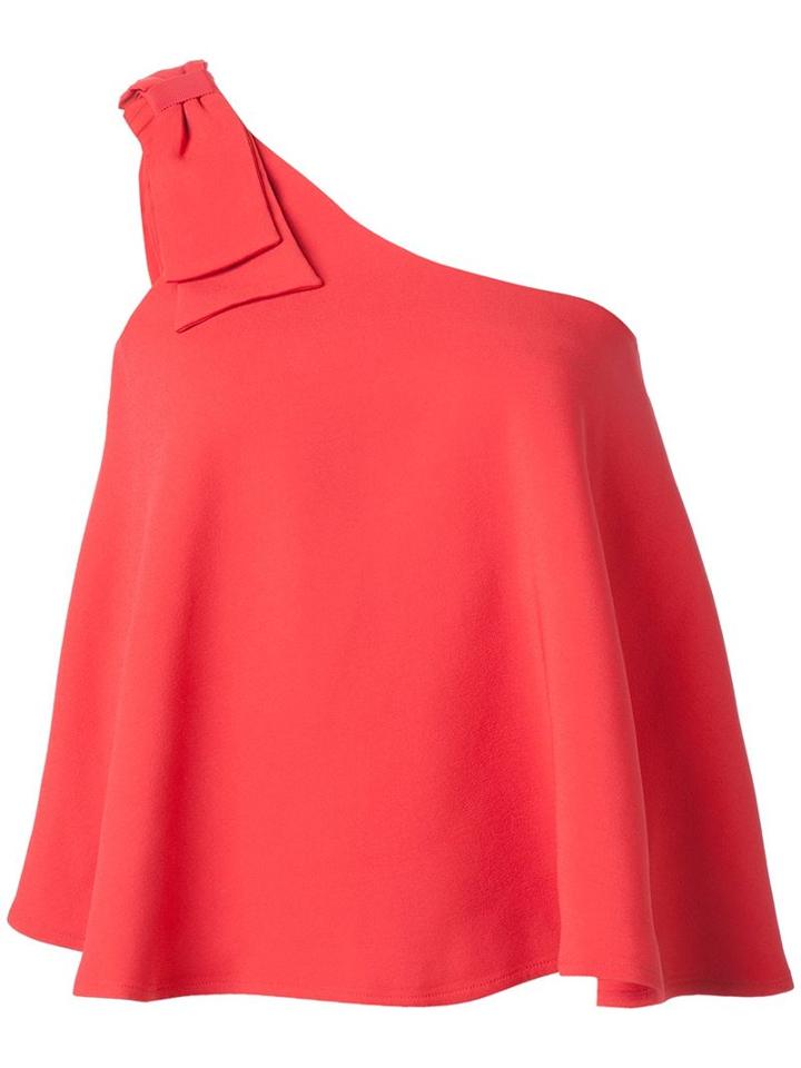 Saloni 'cat Stretch Crepe' Blouse