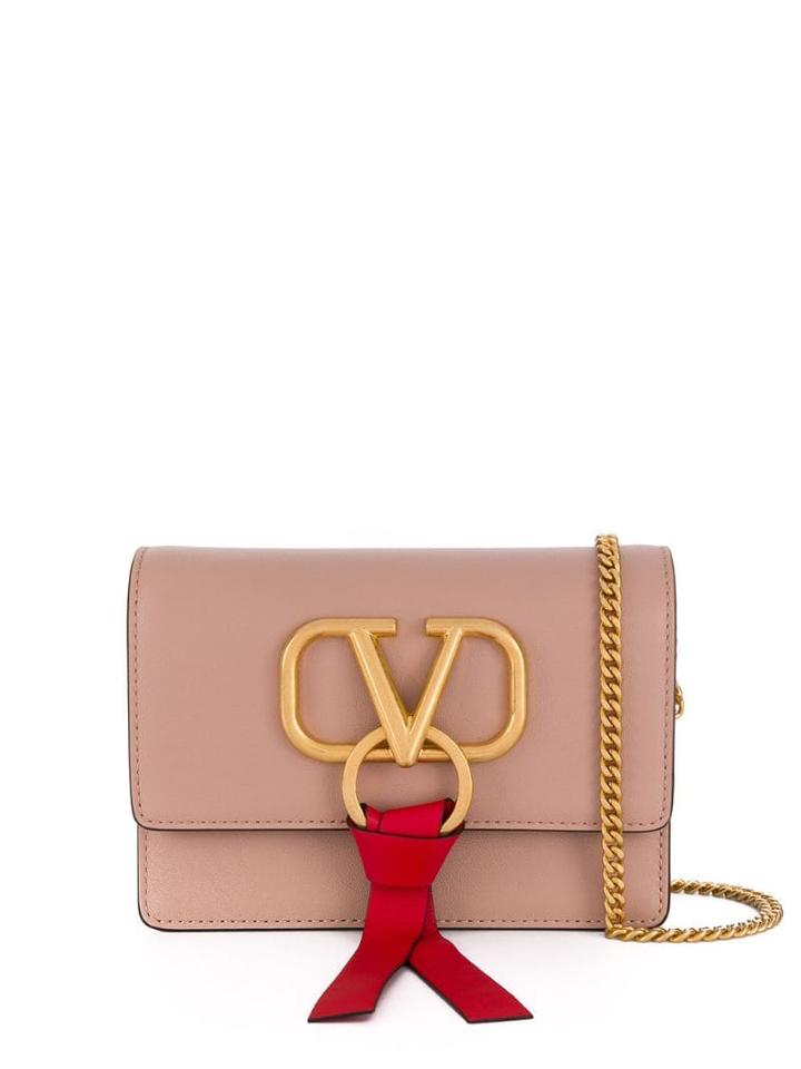 Valentino Valentino Garavani Small Vring Cross-body Bag - Neutrals