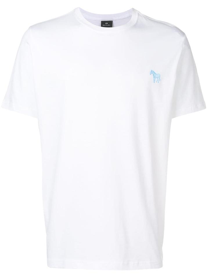 Ps By Paul Smith Horse Logo T-shirt - White
