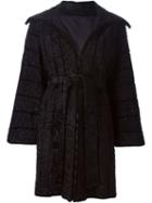 Fendi Vintage Fur Coat, Women's, Size: 42, Black