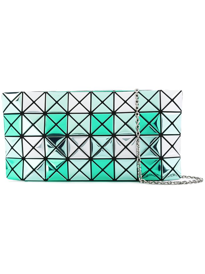 Bao Bao Issey Miyake Prism Clutch - Green