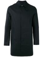 Mackintosh Plain Raincoat, Men's, Size: 42, Black, Cotton