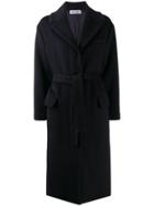 Barena Olimpia Belted Mid-length Coat - Blue