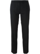 Joseph Cropped Tailored Trousers, Women's, Size: 42, Black, Polyester/spandex/elastane/acetate/virgin Wool