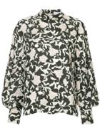 Christian Wijnants Printed Bell Sleeve Blouse - Multicolour