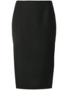Prada Side Slit Skirt - Black